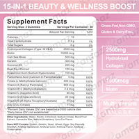 Bonbons gélifiés au collagène Amaz OEM, best-sellers, pour femmes, avec biotine et vitamine C, pour l'hydratation de la peau, l'éclaircissement des taches sombres et la santé des ongles.