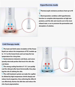 Dispositivo Professionale per Rassodamento Viso Caldo e Freddo, Macchina per la Pulizia del Viso e Cura della Pelle Femminile, Attrezzatura di Bellezza Facciale - Product Image 6