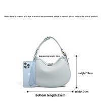 Sac à main élégant pour femme, grande capacité, à fermeture éclair, sac bandoulière simple pour l'automne