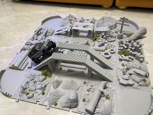 Kit <span class=keywords><strong>de</strong></span> Pista Modular <span class=keywords><strong>para</strong></span> Vehículos RC <span class=keywords><strong>1</strong></span>/30 y <span class=keywords><strong>1</strong></span>/<span class=keywords><strong>24</strong></span>, SXC30/CXC24, Circuito <span class=keywords><strong>de</strong></span> Obstáculos <span class=keywords><strong>para</strong></span> Escalada, <span class=keywords><strong>para</strong></span> Aficionados, Aleación Fundida a Presión, 70x70cm - Product Image 2