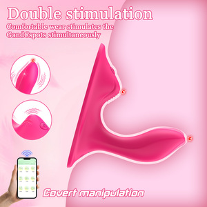 Vibratore per Punto G Femminile con Controllo APP, Dildo Giocattolo Sessuale con Cuscino Stile Riding per Stimolazione Clitoridea e <span class=keywords><strong>Anale</strong></span> - Product Image 2