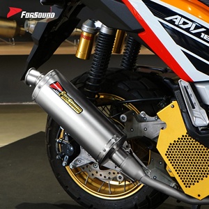 ระบบท่อไอเสียรถจักรยานยนต์แบบสปอร์ต Torch Gemini สำหรับ Honda <span class=keywords><strong>ADV160</strong></span> <span class=keywords><strong>ราคา</strong></span>ขายส่งจากโรงงาน Forsound - Product Image 4