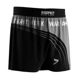 Shorts de combat sublimés OEM de haute qualité pour hommes, avec fentes, pour la gym, le Nogi, le BJJ et le MMA - Product Image 4