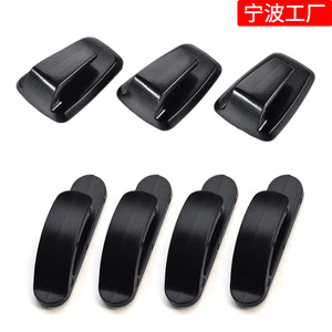 4 Ganchos Mini Adhesivos Ocultos para Coche, de ABS, para el Respaldo del Asiento, Kits para el Interior del Hogar - Product Image 2