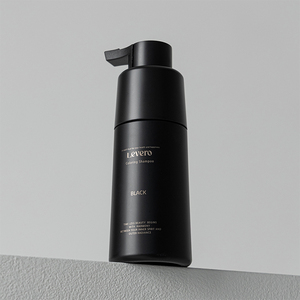 Cobertura Capilar Profesional con Champú Colorante Negro Levero, Soporte y Acabado Suave a través de una Fórmula de Tinte Natural - Product Image 3