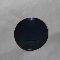 Verres photochromiques bifocales 1.56 à bord plat avec filtre anti-lumière bleue pour lunettes optiques