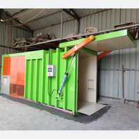 2-pallet vacuümkoeleermachines voor het koelen van bladgroenten en bloemen na de oogst