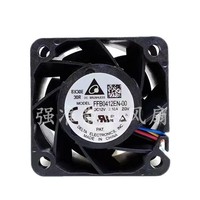 Original Delta 4028 12V 2,10A Hochleistungs-4cm-Server-Netzteillüfter mit Kunststoffblättern FFB0412EN-00 Kühllüfter