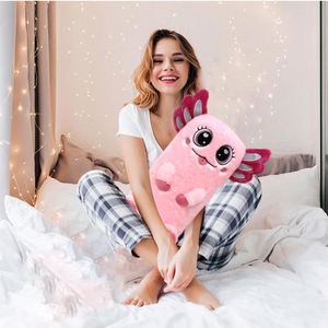 Balle rebondissante en peluche pour enfants, jouet sensoriel gonflable avec housse animale pour garçons et filles de 3 ans et plus, jouets de balle rebondissante en peluche colorés - Product Image 6