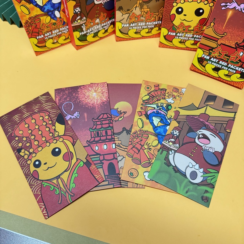 Custom Design Stamping UV Paper Envelopes
