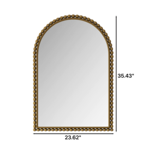 Arch Vintage Vanity Mirror Gold Wall Hanging For Living Room Bedroom Bathroom - Product Image 6
