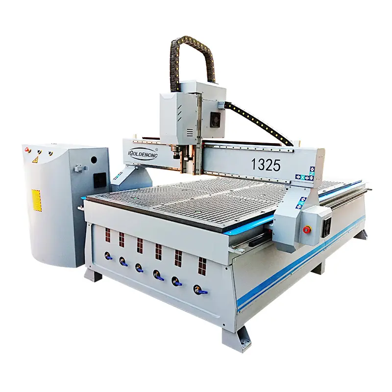 Uygun fiyatlı çin 1325 3 eksen ahşap mobilya cnc router 3d yapma/freze/kesme makinesi fiyat