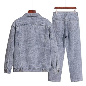 Gmiixder <span class=keywords><strong>Costume</strong></span> Tang de Style Chinois Brodé, Vêtements Classiques <span class=keywords><strong>Homme</strong></span> pour Cérémonie du Thé et Zen, <span class=keywords><strong>Tenue</strong></span> Ancienne, Vêtements Han de Laïc, Ensemble Ethnique Rétro - Product Image 4