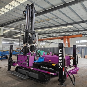 เครื่องเจาะบ่อน้ำสำหรับการชลประทานในฟาร์ม ความลึก 400 เมตร อุปกรณ์เจาะบ่อน้ำแบบเคลื่อนที่ได้ - Product Image 5