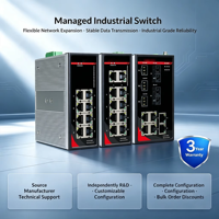 Switch Industrial de Red PoE Tipo Riel Cloudlink, Gigabit de 4 Puertos PoE+4, Gestión Eléctrica, Ethernet Web, VLAN