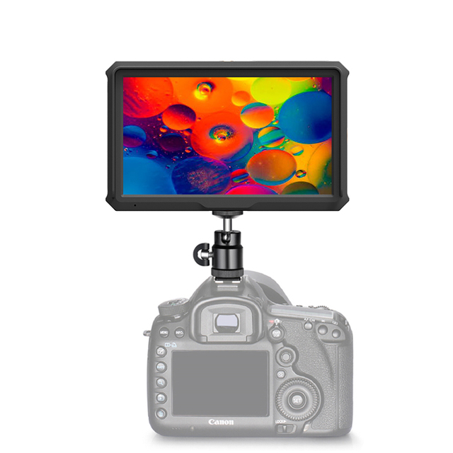 4K DSLR Camera with 5-Inch Full HD Field Mini Monitor IPS Panel Laptop Monitor with Speaker New Product