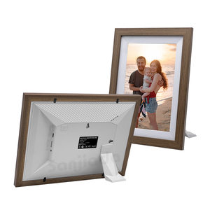 Cadre photo numérique intelligent 10,1 pouces avec écran tactile, lecture vidéo, envoi de photos via application téléphonique et Wi-Fi Cloud – Vente en gros usine - Product Image 6