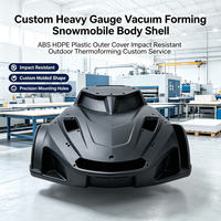 Coque de carrosserie de motoneige sur mesure en plastique ABS HDPE thermoformé à haute épaisseur, service de thermoformage personnalisé