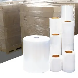 Eco friendly Packing LLDPE Packaging Pallet Wrap Hand Stretch Roll Film Manufacturer