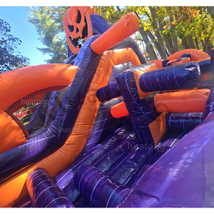 Circuito de Obstáculos Inflable Comercial para Halloween, Casa de Brinco Inflable, Combo Hupfburg para Eventos al Aire Libre, Festivales, Carnavales - Product Image 5
