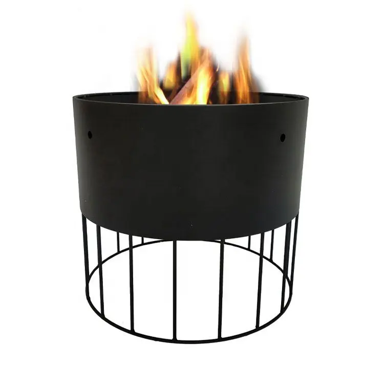 Produttore professionale all'aperto nuovo prodotto personalizzazione semplice riscaldamento pozzo del fuoco a legna focolare all'aperto