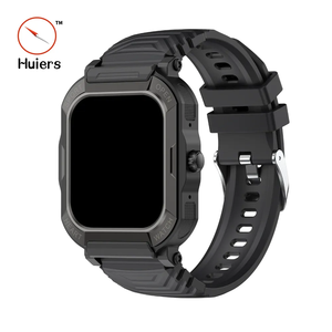 Reloj inteligente táctil de pantalla completa 1,91, rastreador de sueño compatible con monitoreo de frecuencia cardíaca en varios idiomas, reloj inteligente cuadrado de Gel de sílice TFT - Product Image 3