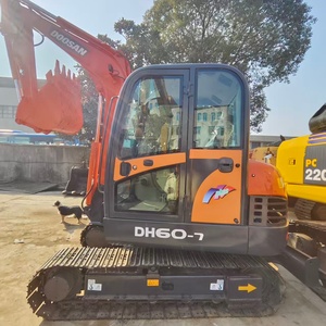 DH 60-7 จัดส่งรวดเร็ว คุณภาพสูง รถขุด Doosan DH60-7 อุปกรณ์ก่อสร้าง เครื่องยนต์ มอเตอร์ เกียร์บ็อกซ์ ปั๊ม PLC แบริ่ง 6 เกียร์ - Product Image 1