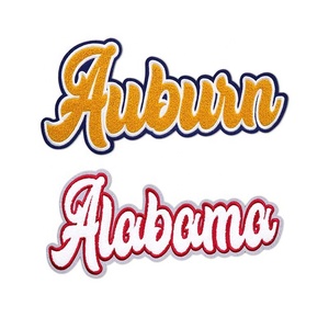 Wholesale UV DTF 3D Logo Effect Chenille Patch Custom UV DTF Patch - Product Image 3