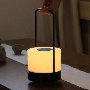 Lámpara de mesa minimalista, cubo de mármol, fuente de luz LED, control de interruptor para estudio, dormitorio, sala de estar, iluminación decorativa - Product Image 4