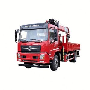 Camion grue de construction Dongfeng D3V 4*2 avec flèche droite Changxing de 8 tonnes, levage puissant et utilisation pratique - Product Image 1