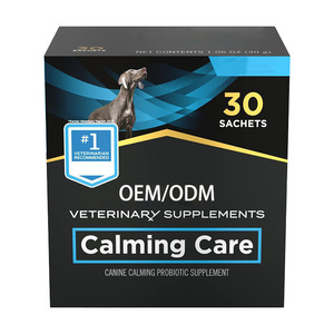 مكملات بيطرية OEM: مسحوق بروبيوتيك مهدئ للكلاب عالي البروتين لصحة الجهاز الهضمي وتخفيف القلق - Product Image 1