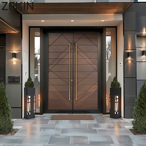 <span class=keywords><strong>Portes</strong></span> d'entrée principales en aluminium coulé ZEKIN Factory, sculptées en 3D, anti-effraction, isolation thermique, <span class=keywords><strong>portes</strong></span> blindées pour l'extérieur de la <span class=keywords><strong>maison</strong></span> - Product Image 3
