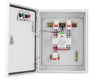 Boîtier de distribution à commutation automatique double alimentation 220V 63A 4 prises pour générateur
