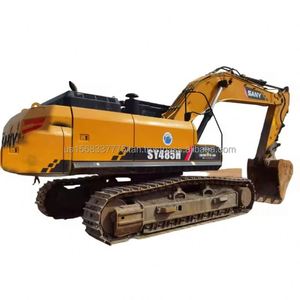 Excavadora de cadenas SANY485H SY485 original de alta calidad, excavadora grande usada en buen estado de funcionamiento - Product Image 1