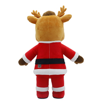 Disfraz Inflable Gigante de Reno Navideño Adorable para Adultos
