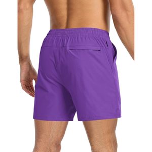 Shorts de course pour hommes FOXA 5'' 7'' à séchage rapide avec poches, shorts de sport pour la salle de sport et l'entraînement - Product Image 2