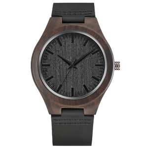 ساعة يد فريدة من نوعها ، خشبية بالكامل ، خفيفة الوزن ، أزياء ترفيهية طبيعية ، وصول الرجال ، صندوق هدايا زجاجي من الذكور - Product Image 6