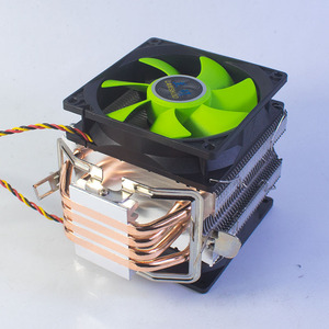 คูลมูน คูลเลอร์ซีพียู 90X90X25 มม. ฮีทซิงค์ท่อทองแดงสี่ท่อพร้อมพัดลมสำหรับโปรเซสเซอร์ - Product Image 1