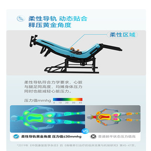 เก้าอี้นวด AUX LH101L รางเลื่อน SL ระบบหุ่นยนต์ 4D สำหรับใช้ในบ้าน - Product Image 4