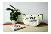 Sac messager en toile, sac à bandoulière en toile, grande capacité, sac bandoulière décontracté pour les trajets quotidiens, logo personnalisé disponible