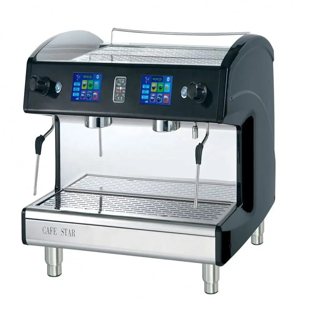 Pembuat kopi, Espresso, mesin kopi Italia 15 Bar, mesin Cappuccino, pembuat kopi otomatis Expresso dengan susu