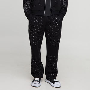 Ropa Deportiva de Invierno Transpirable, Precio Económico, Última Tendencia, 100% Algodón, Ligera, con Pedrería, Conjuntos Deportivos al por Mayor para Hombre, Alta Calidad - Product Image 6