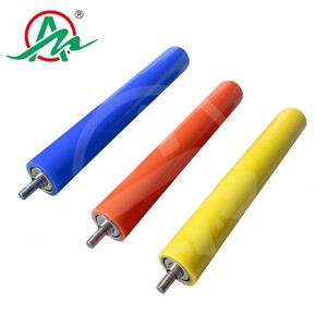 OEM tùy chỉnh công nghiệp Polyurethane Con lăn Silicone cao su chịu mài mòn PU băng tải con lăn mang in ấn con lăn cao su - Product Image 3