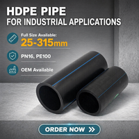 Système d'irrigation agricole en plastique de 16mm Tuyau PE LDPE agricole