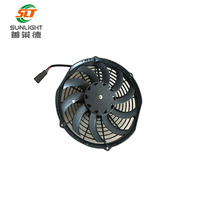 10 इंच 140W उच्च हवा का प्रवाह डीसी रेडिएटर प्रशंसक brushless डीसी प्रशंसक