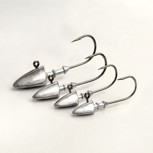 <span class=keywords><strong>Hameçons</strong></span> de pêche Weedless Jig Head à tête de poisson naturelle, à ardillon et à pointe relevée, 3.5g 5g 7g 10g 14g 20g 28g 35g - Product Image 1