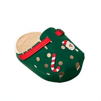 Lit pour chat moderne en forme de pantoufle avec griffoir intégré, en feutre durable résistant aux rayures, conserve sa forme, cadeaux pour animaux de compagnie sur le thème de Noël, emballage carton