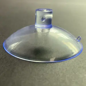 Krachtige Industriële Siliconenrubber Sucker Ventosas Vacuüm Herbruikbare Zuignap Met Zijgat