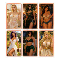 Pièce de collection en cuivre fin de 1 once, série Carte, motif Musée Sexy, impression couleur, pour collection et cadeau