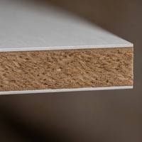 Panneau MDF mélaminé 3-25 mm 1220x2440 mm, panneau de fibres à haute densité pour armoires de cuisine haut de gamme et décoration intérieure